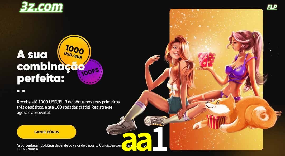 aa1 cassino online Brasil com promoção especial de depósito e jackpots