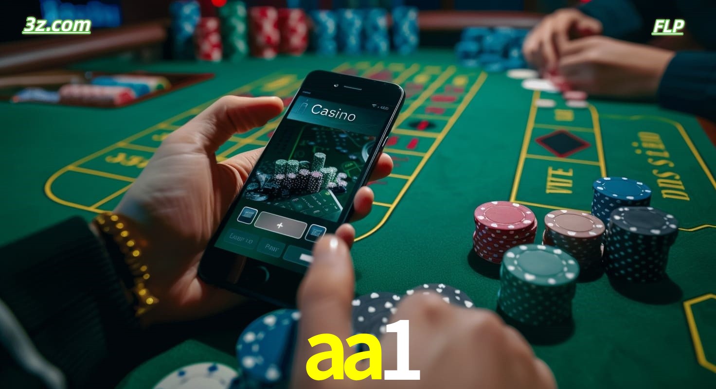 Cassino online aa1 no Brasil com jogos de mesa e apostas pelo celular
