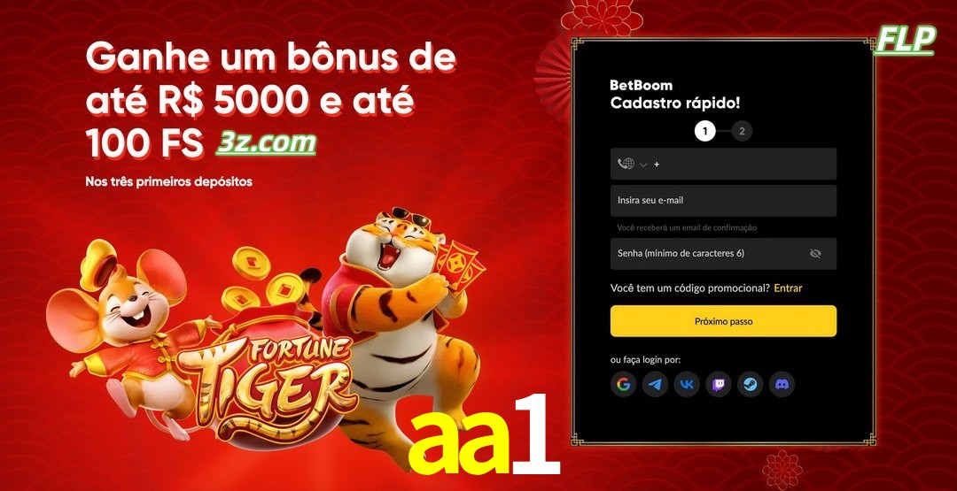 aa1 cassino Brasil bônus de boas-vindas até R$5000 e 100 free spins