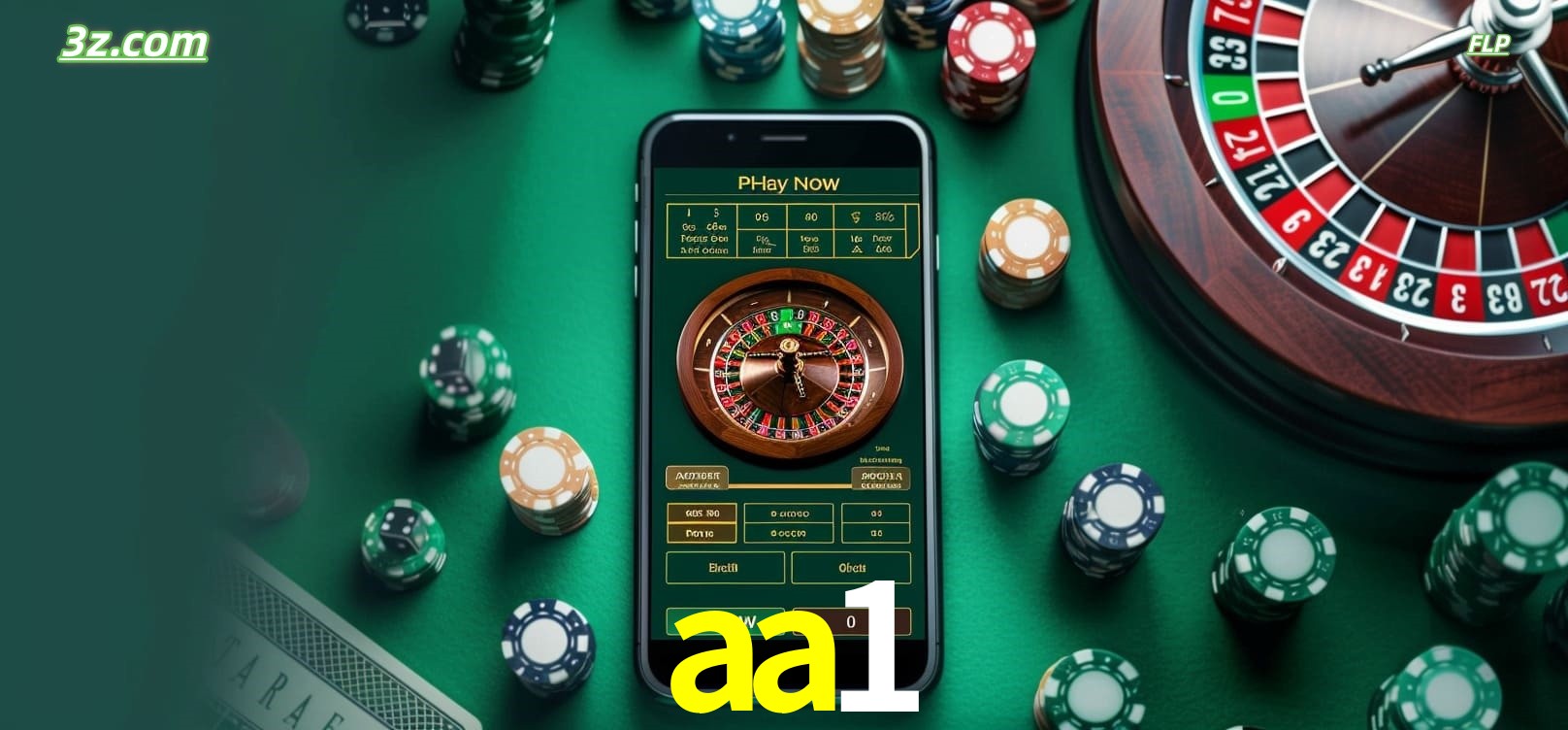 Roleta online no cassino aa1 disponível em celular e computador